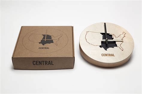 Central Time Zone Clock – Reed Wilson Design