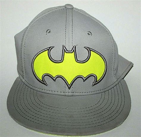 Batman Hatcap Dc Comics With Embroidered Name And Logo Gem