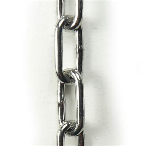 Long Link Chain S6 Stainless Steel