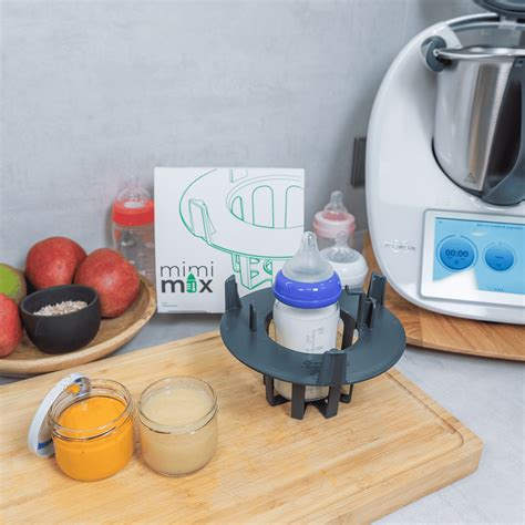 wundermix MimiMix Babyflaschenwärmer Thermomix TM6 TM5 in Schwarz