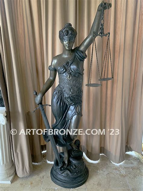 Blind Justice Art Of Bronze