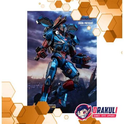 Promo Hot Toys Th Scale Avengers Endgame Iron Patriot Diskon Di Seller Qairina Store