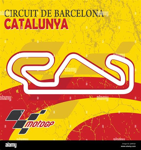 circuit de barcelona logo design. for various purposes with vector ...