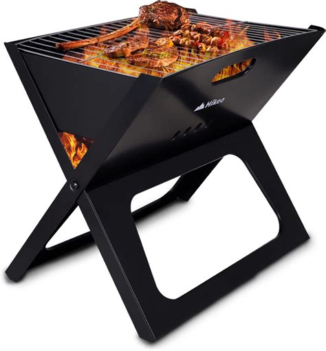 Carboneat Nuevo C Asador De Carb N Port Til Con Parrilla De Acero