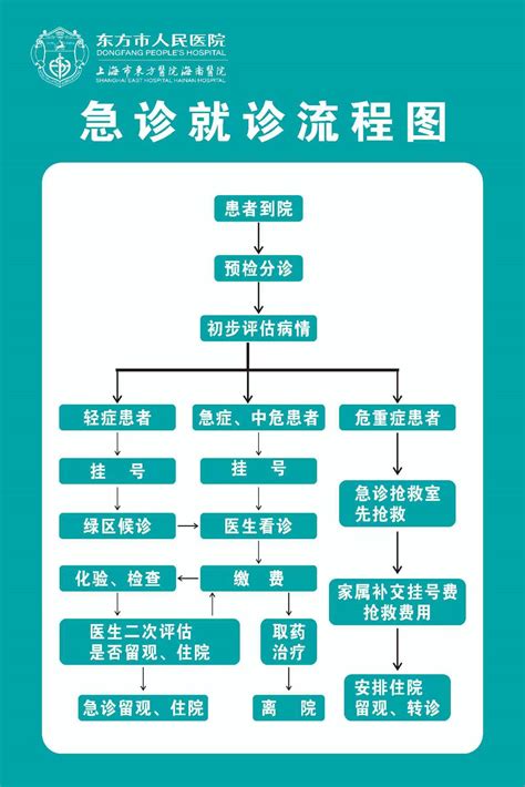 急诊就医流程 海南省东方市人民医院