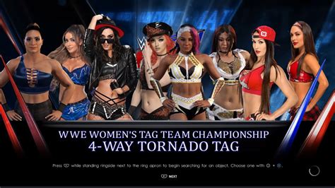 Wwe 2k22 Thebroshow 4 Way Tornado Tag Youtube