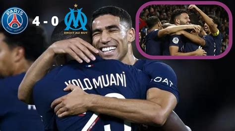 PSG Dominate From Start To Finish Beat Olympique De Marseille And