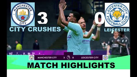 Manchester City Vs Leicester City Highlights Premier League Round 3