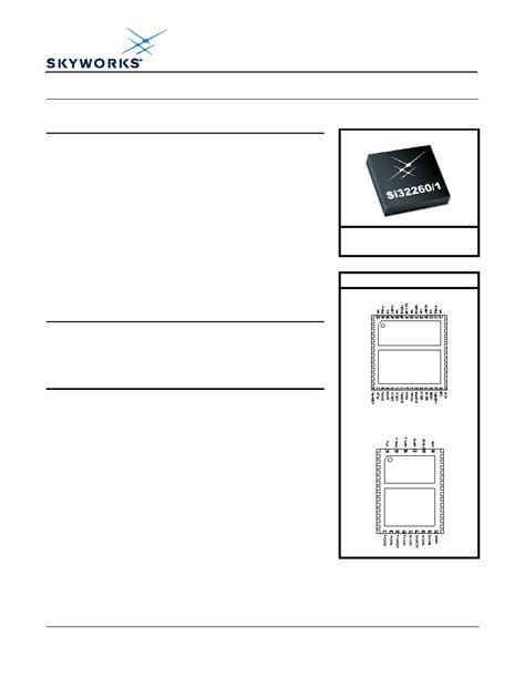 CR0603 10W 1001F Datasheet 1 59 Pages SKYWORKS SINGLE CHIP DUAL PROSLIC