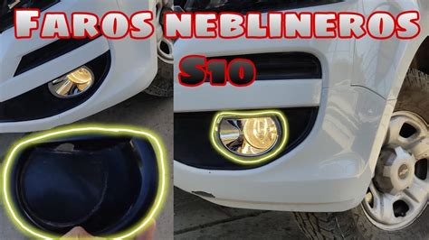 COMO INSTALAR FAROS NEBLINEROS A S10 COLORADO 2019 SHESHELED YouTube