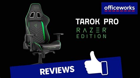 Tarok Pro Razer Edition Gaming Chair Youtube