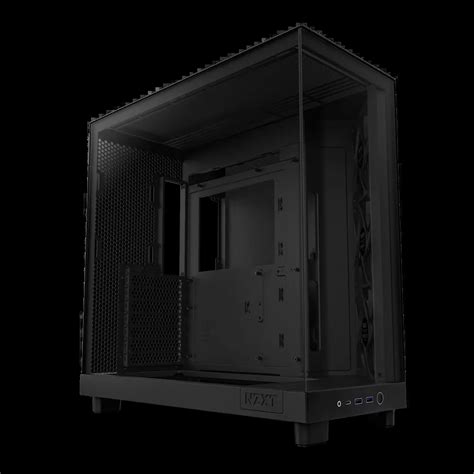 Nzxt H Flow Compact Dual Chamber Mid Tower Airflow Case Matte