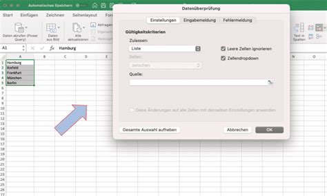 Excel Dropdown Erstellen Excel Drop Down In 5 Schritten