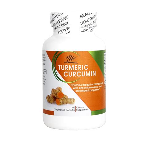 Turmeric Curcumin (100 Capsules) – Nu-Health Products