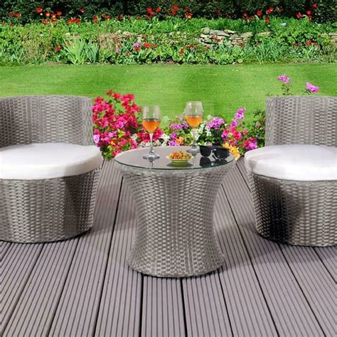 Rattan Bistro Garden Furniture Deals Cityofclovis Org