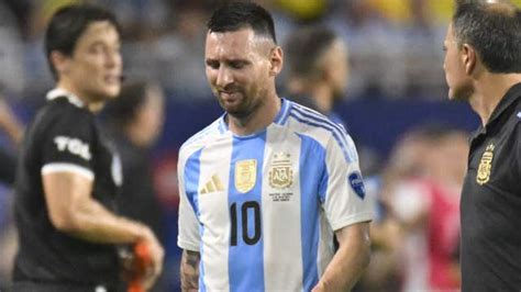 Messi skadad i Copa América finalen Fotboll Expressen