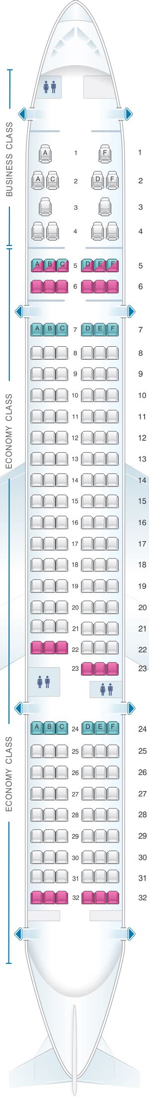 Seat Map Aer Lingus Boeing B757 200 Seatmaestro