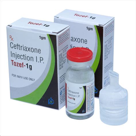 Liquid 1G Ceftriaxone Injection Ip At Best Price In Ahmedabad Pharm