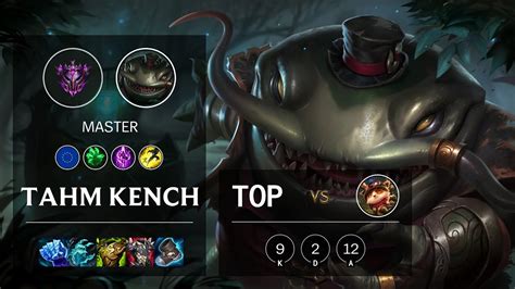 Tahm Kench Top Vs Teemo Euw Master Patch 1121 Youtube