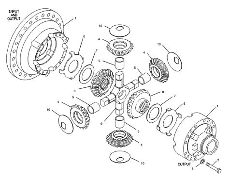 4E 1989 DIFFERENTIAL BEVEL GEAR GP S N 8YG1 99999 PART OF 4E 0532