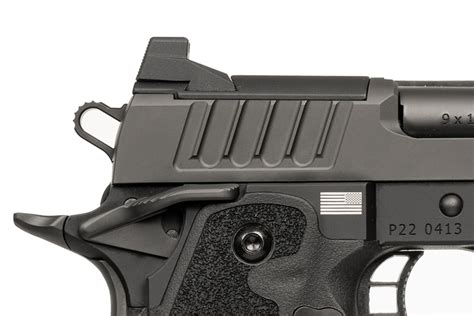 Staccato 2011 P Dpo Comp 9mm Aluminum Frame Black Freedom Trading