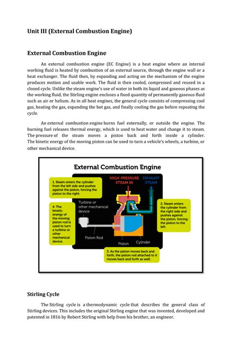 SOLUTION: Unit 3 external combustion engine converted - Studypool