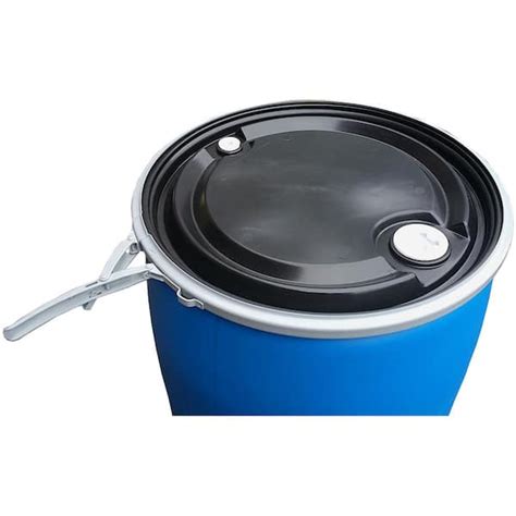 Buy 55 Gal Open Top Plastic Industrial Drum With Lid And Lock Band