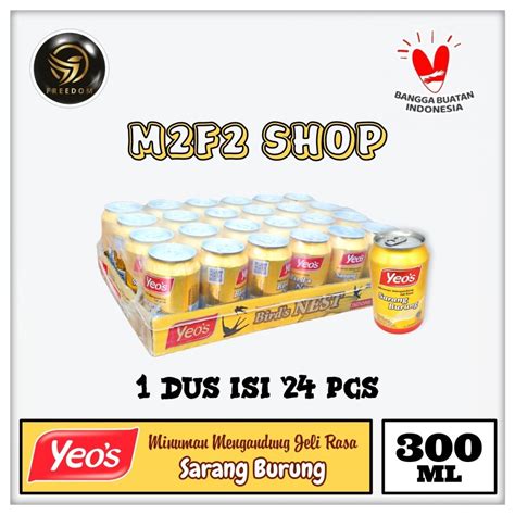 Jual Yeos Minuman Sarang Burung Bird S Nest Kaleng 300 Ml Kemasan