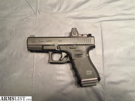 Armslist For Sale Glock 19 Gen 4 With Trijicon Rmr Type 2