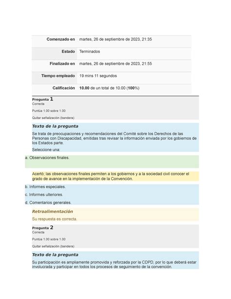 Examen Final Modulo 3 Personas CON Discapacidad Transformando Barrera