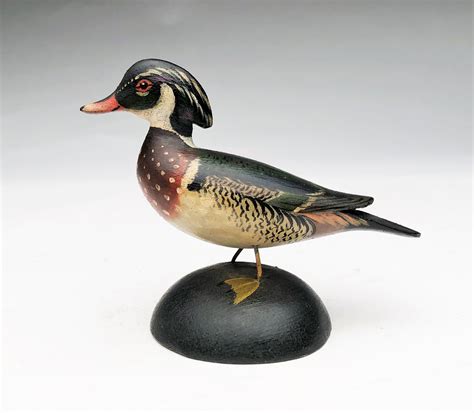 Decoysforsale Miniature Wood Duck Drake Elmer Crowell East