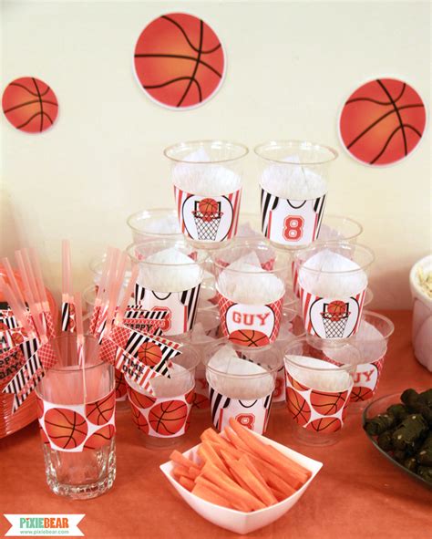 Basketball Party Printables