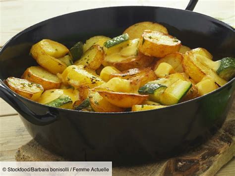 Recette Po L E De Courgette Pomme De Terre