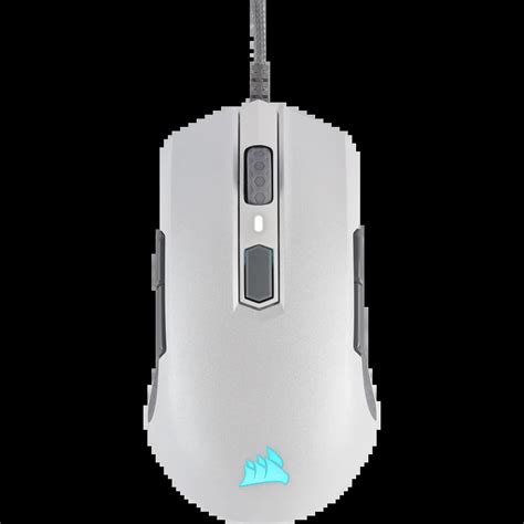 M55 RGB PRO Ambidextrous Multi-Grip Gaming Mouse — White (Refurbished)