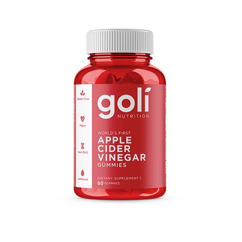 Best Buy Goli Nutrition Apple Cider Vinegar Gummies