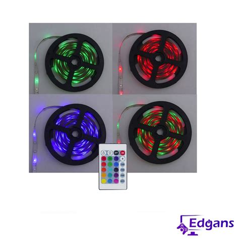 Cinta Led Rgb Metros Con Control Remoto