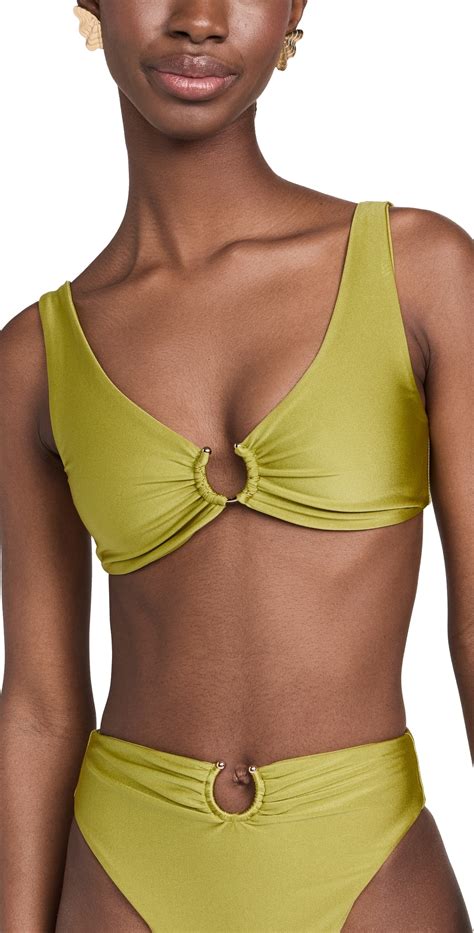 Jade Swim Reiss Bikini Top Mantis Sheen Editorialist