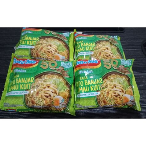 Jual Indomie Soto Banjar Limau Kuit Mie Khas Kalsel Shopee Indonesia