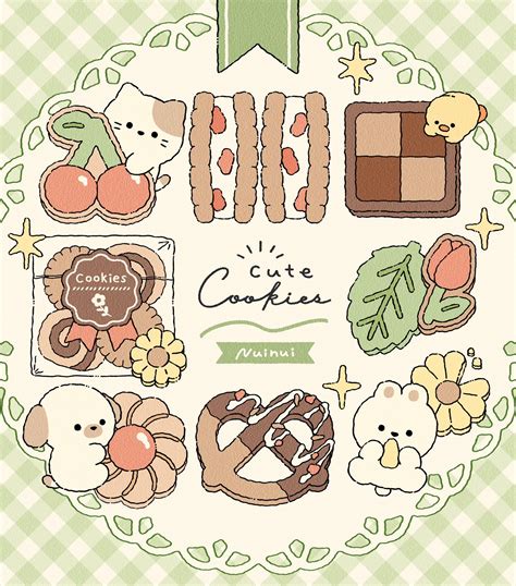 Pin By Bimbebek On Food In Learning Graphic Design Cute Cookies