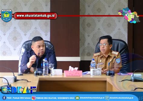 Asisten Ii Setda Oku Selatan Pimpin Rapat Persiapan Roadshow