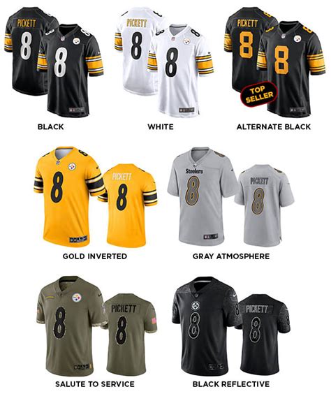 Steelers All Kenny Pickett Jerseys Football Fanzone