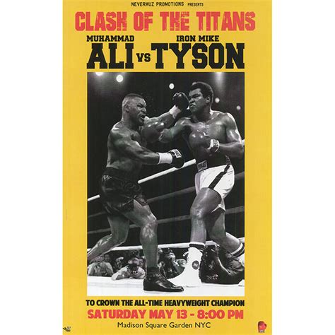 Ali vs. Tyson Poster – IE WHSE