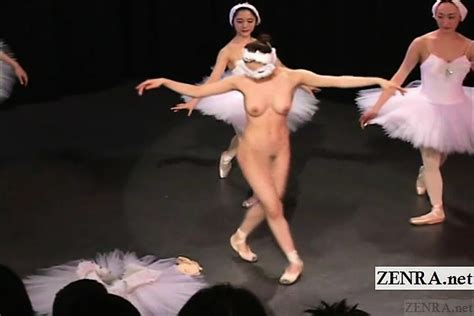 Subtitled Japanese CMNF Ballerina Recital Strips Naked At DrTuber