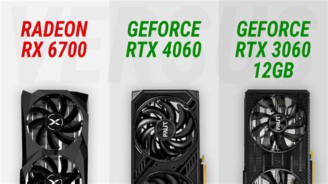 Radeon Rx 6700 Vs Rtx 4060 Vs Rtx 3060 12gb W Ryzen 7 7800x3d Test In 8 Games At 1080p Youtube