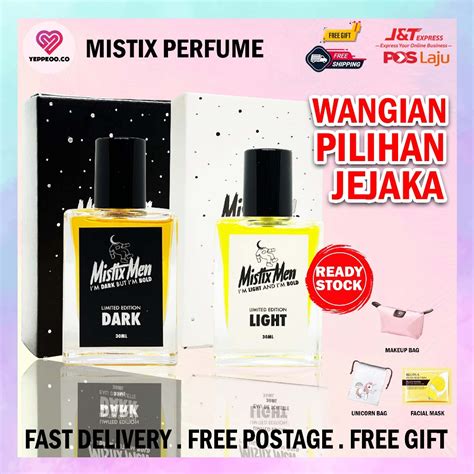 Minyak Wangi Lelaki Limited Edition Mistixmen Perfume Sesuai Untuk