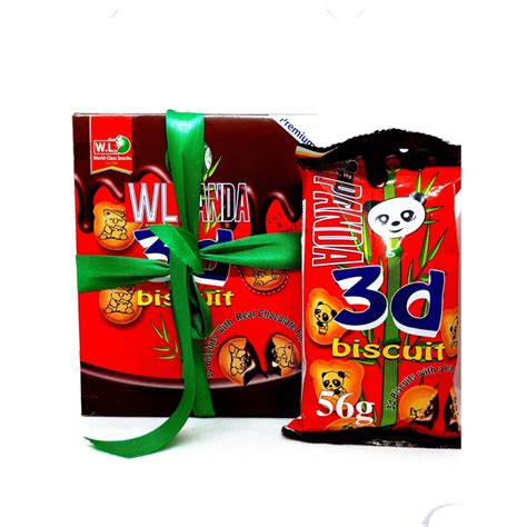 Wl Panda 3d Biscuits 45gx10