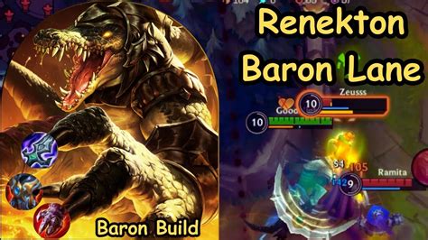 Renekton Vs Fiora In Baron Lane Fiora Is So Strong At On Solo