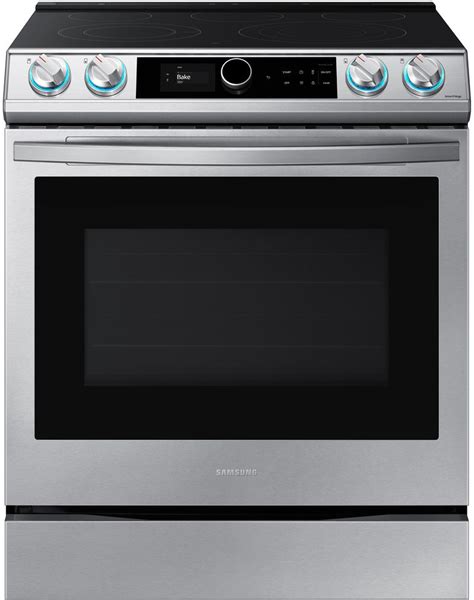 Samsung 30 Fingerprint Resistant Stainless Steel Slide In Electric Range Spencers Tv