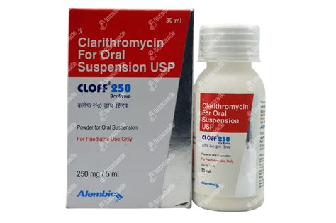 Cloff 250 Mg Dry Syrup 30 Ml Uses Side Effects Dosage Price Truemeds