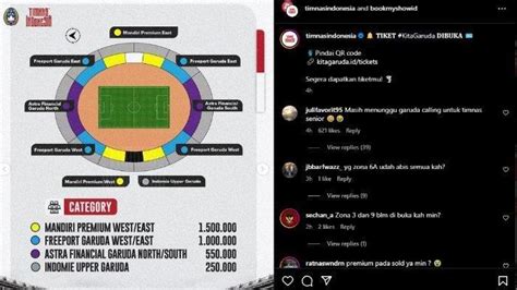 Jadwal Timnas Indonesia Kualifikasi Piala Dunia 2026 Dan Harga Tiket